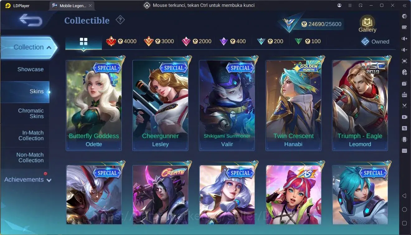 Mobile Legends: Bang Bang Accounts Global |Hero 85|Skin 127|Expert|CC Natalia|Valenti image 12