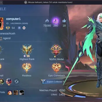 Mobile Legends: Bang Bang Collector Global |Hero 85|Skin 127|Expert|CC Natalia|Valenti image 1