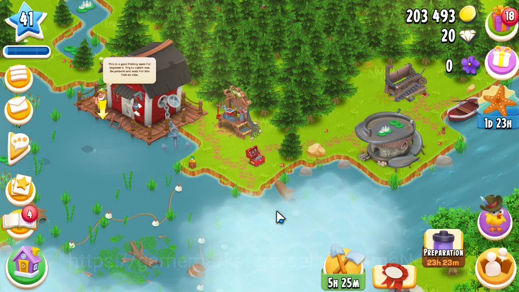 Hay Day Accounts Level 41 | Barn Storage 1100 + Silo Storage 625 | 203k Coins, 20 Diamonds |CN ON|Log Supercell ID|Take 5