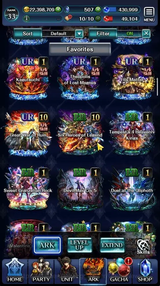 Last Cloudia Accounts GLOBAL|Rank 33|Manny Collab(FG Vargas,Vergil,V,Hin image 10