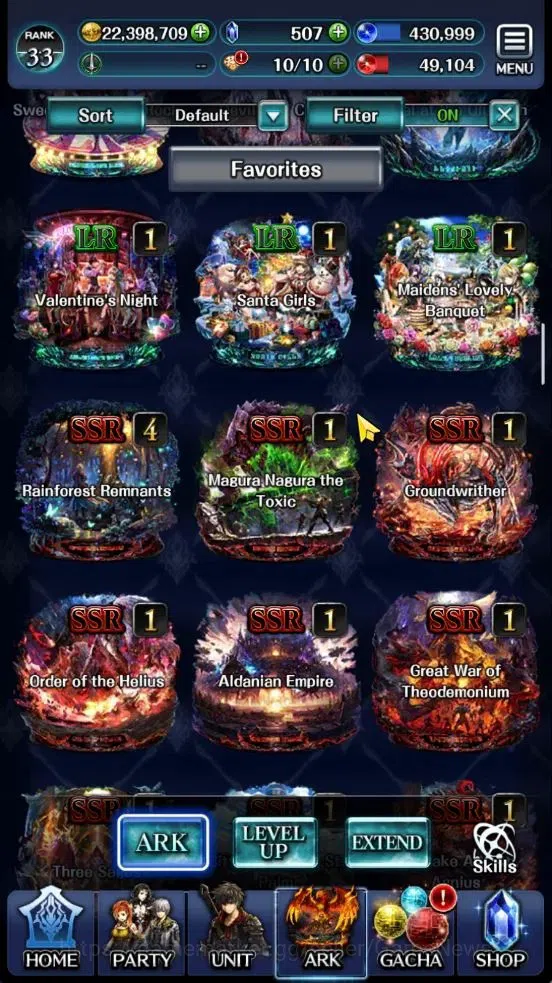 Last Cloudia Accounts GLOBAL|Rank 33|Manny Collab(FG Vargas,Vergil,V,Hin image 11