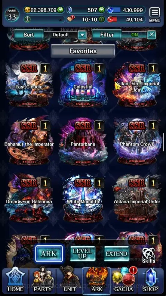 Last Cloudia Accounts GLOBAL|Rank 33|Manny Collab(FG Vargas,Vergil,V,Hin image 13