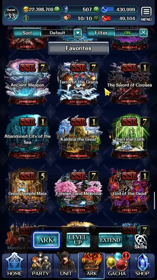 Last Cloudia Accounts GLOBAL|Rank 33|Manny Collab(FG Vargas,Vergil,V,Hin image 17