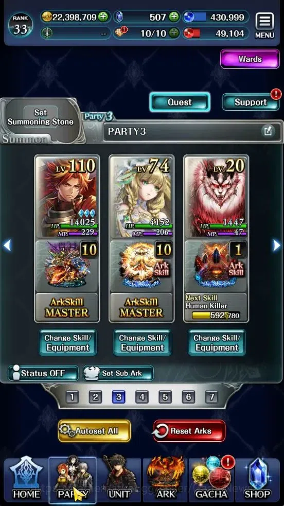 Last Cloudia Accounts GLOBAL|Rank 33|Manny Collab(FG Vargas,Vergil,V,Hin image 20