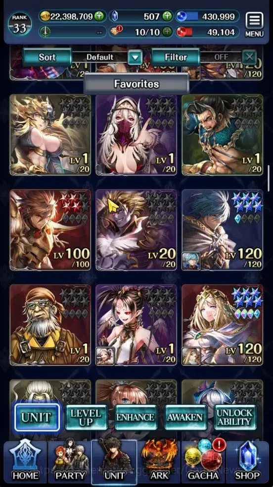 Last Cloudia Accounts GLOBAL|Rank 33|Manny Collab(FG Vargas,Vergil,V,Hin image 3
