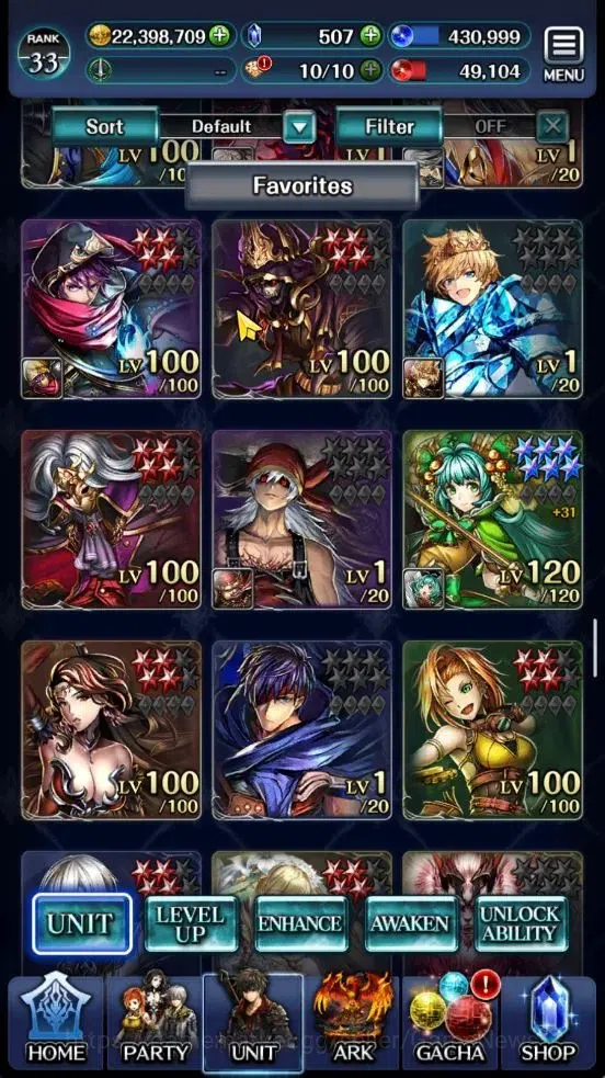 Last Cloudia Accounts GLOBAL|Rank 33|Manny Collab(FG Vargas,Vergil,V,Hin image 7