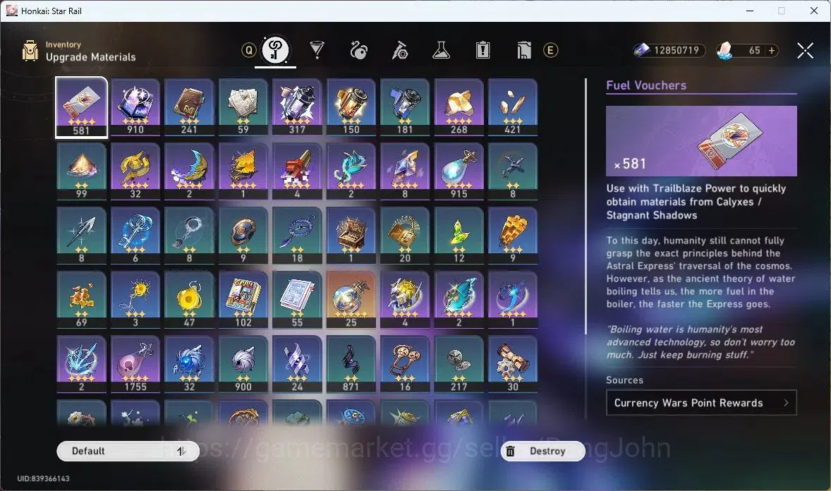 Honkai Star Rail Accounts ASIA | TL 64 | 9 LIMIT | SILVER WOLF | YAO GUANG | image 12