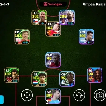 eFootball Accounts Legends & Iconic Players Mobile|PW 3129|P.E.Aubameyang Epic,Wayne Rooney Epic,Frank Rljkaard