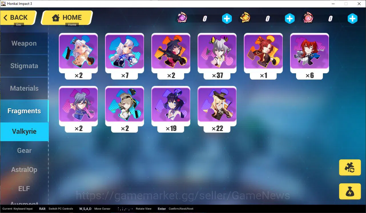 Honkai Impact 3rd Accounts Mid-Game SEA Lv 57|4K Cryst|2 Fullset (Kiana Badum Fiery,Theresa Lunar Vow), Songque Jovial 14