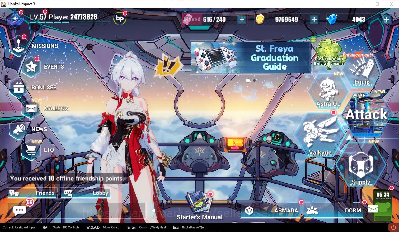 Honkai Impact 3rd Accounts Mid-Game SEA Lv 57|4K Cryst|2 Fullset (Kiana Badum Fiery,Theresa Lunar Vow), Songque Jovial 7