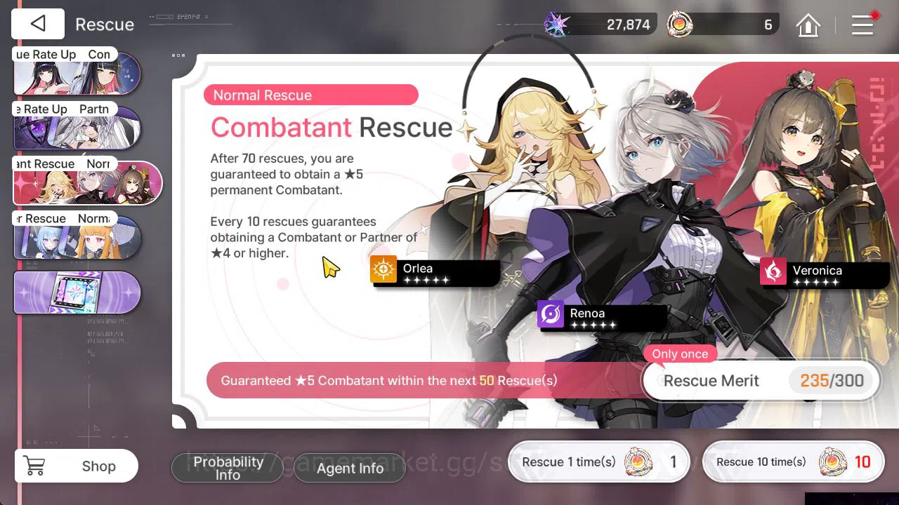 Chaos Zero Nightmare Accounts ASIA Lv51|1 Omega+137 Anchor|4 SSR[OrleaM1,Rin,Mei image 17