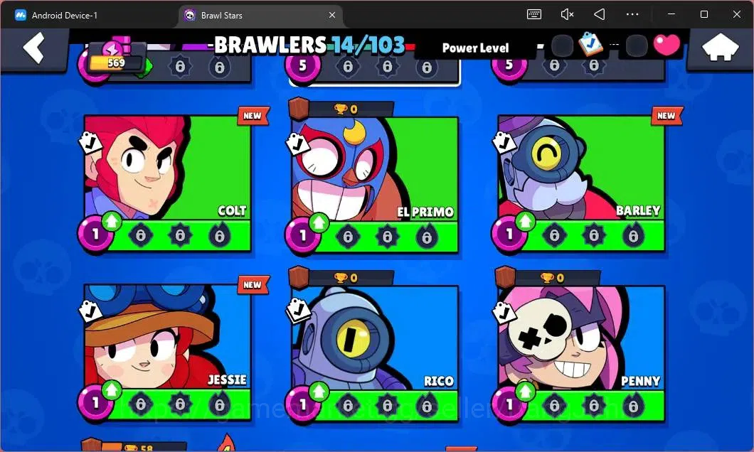 Brawl Stars Accounts Global |569 Thropy|14 Brawler| 3 Max Hypercharge ( image 6