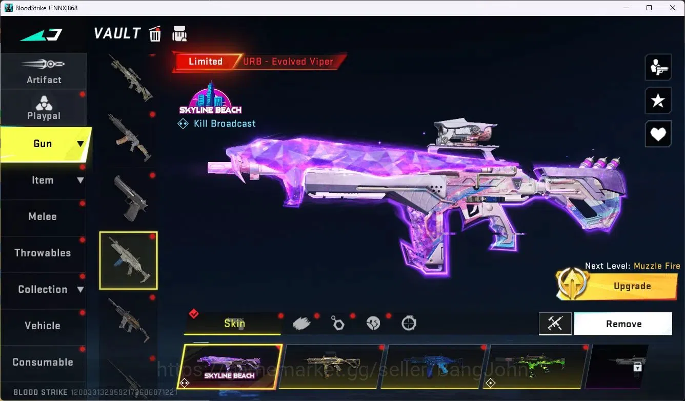 Blood Strike Accounts ASIA | 1 EVO: FAL-Evolved Draco | 5 ETERNAL | 5 Co image 11