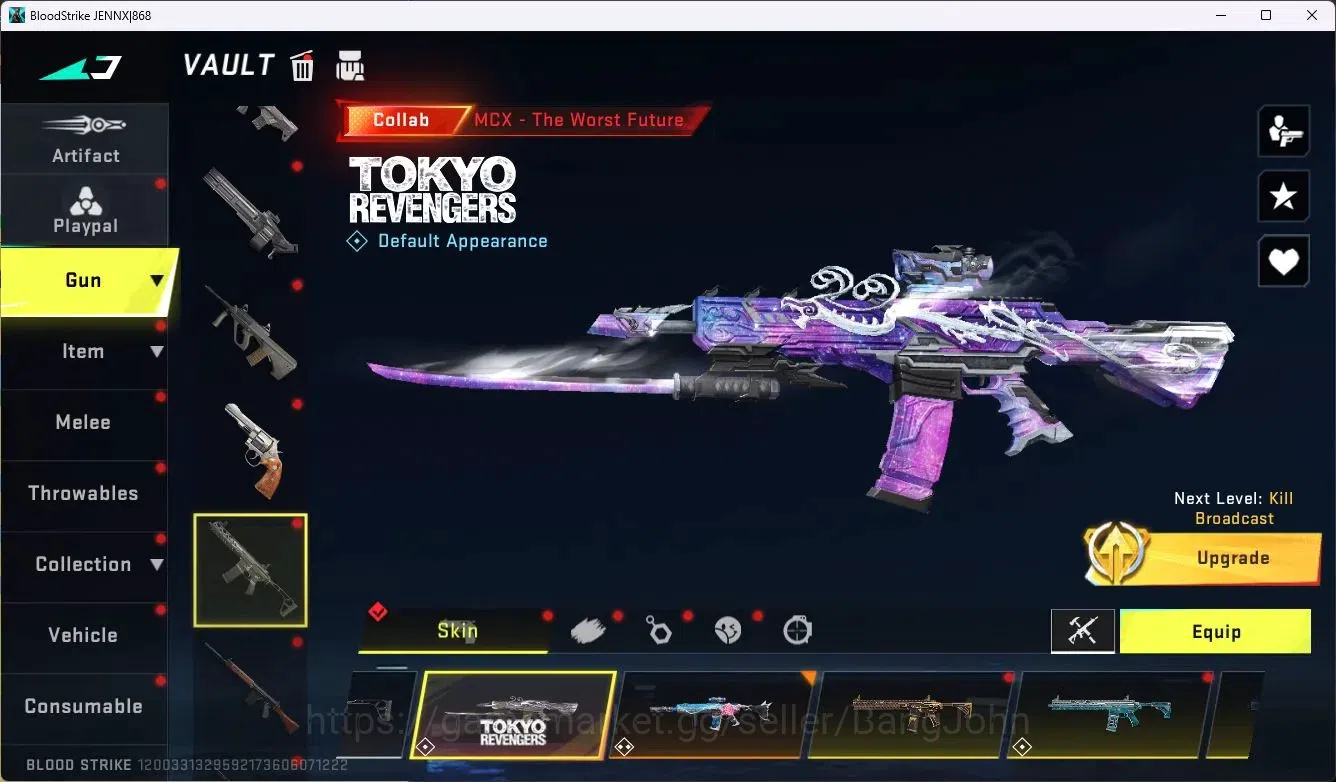 Blood Strike Accounts ASIA | 1 EVO: FAL-Evolved Draco | 5 ETERNAL | 5 Co image 18