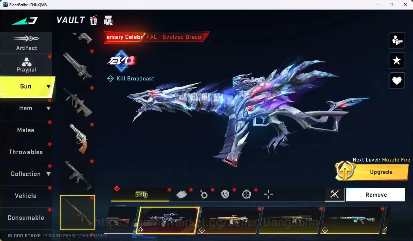 Blood Strike Accounts ASIA | 1 EVO: FAL-Evolved Draco | 5 ETERNAL | 5 Co image 19