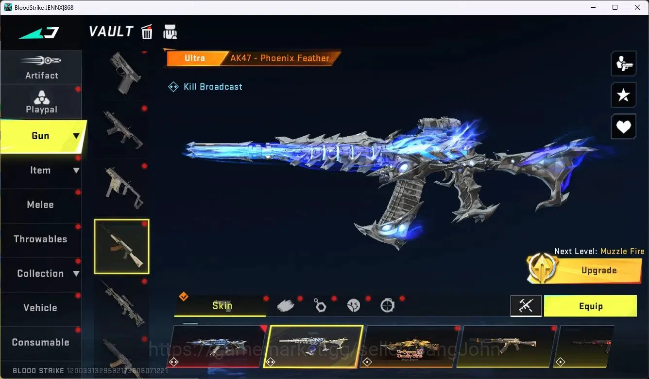 Blood Strike Accounts ASIA | 1 EVO: FAL-Evolved Draco | 5 ETERNAL | 5 Co image 8