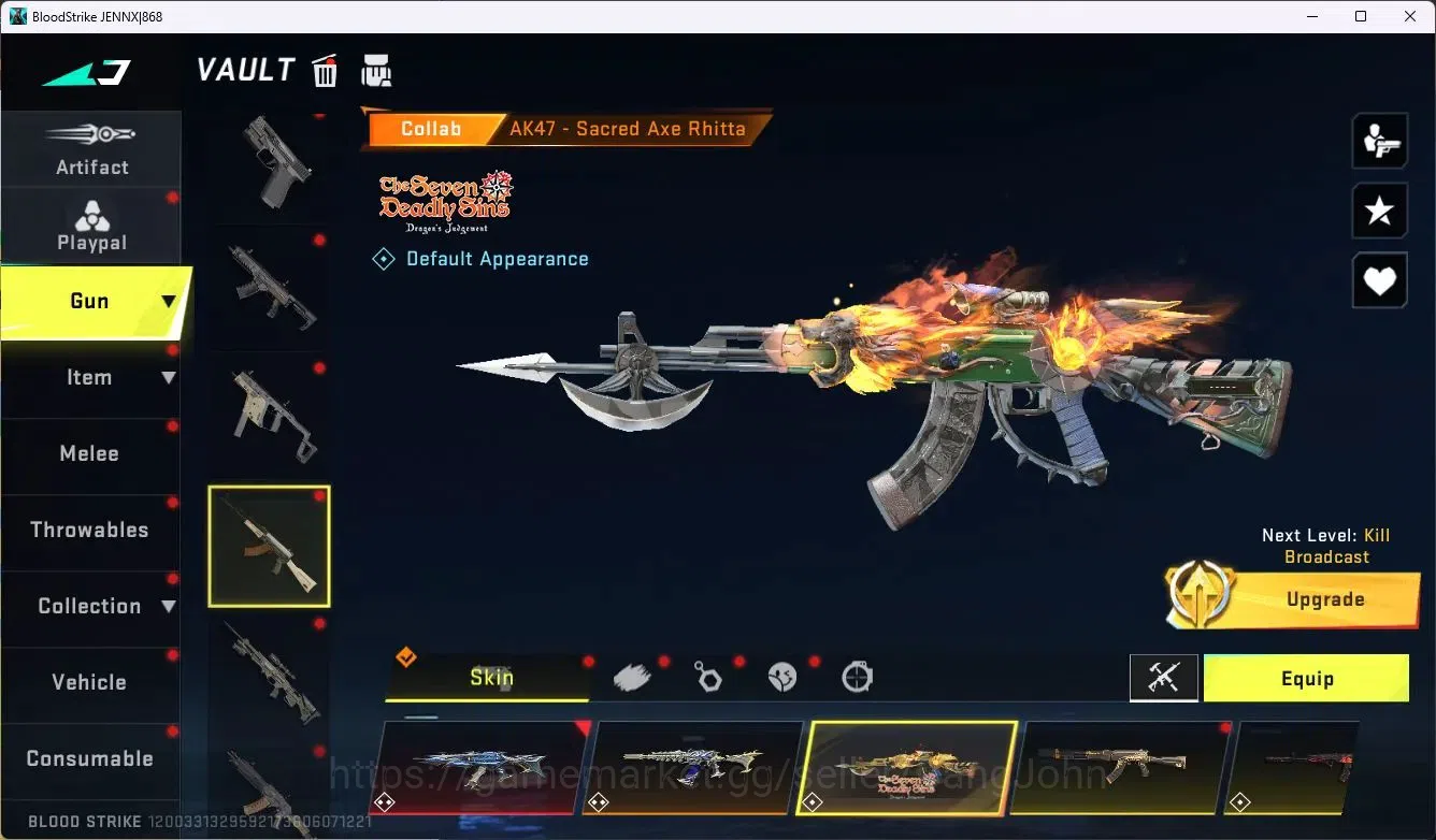 Blood Strike Accounts ASIA | 1 EVO: FAL-Evolved Draco | 5 ETERNAL | 5 Co image 9