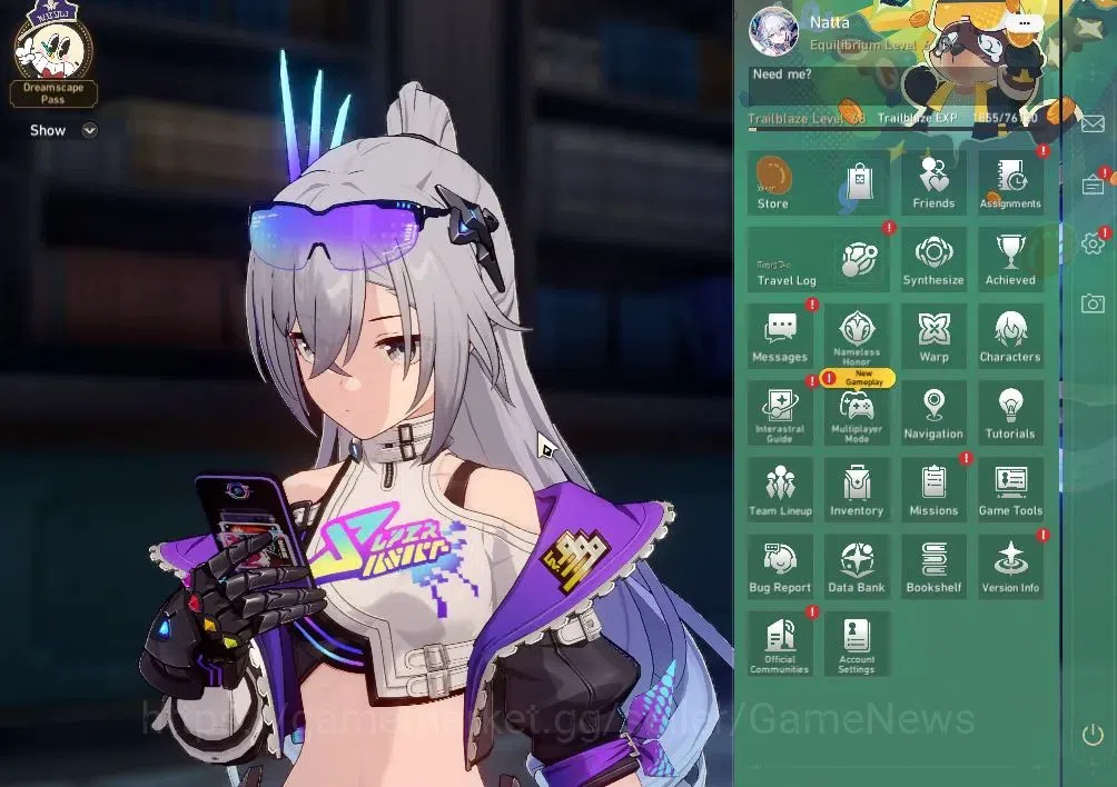 Honkai Star Rail Accounts ASIA |TL 68|13 Limited|(SW Lv999 E1,Castorice)+Sig image 1