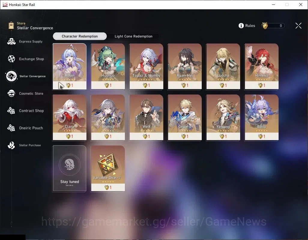 Honkai Star Rail Accounts ASIA |TL 68|13 Limited|(SW Lv999 E1,Castorice)+Sig image 12