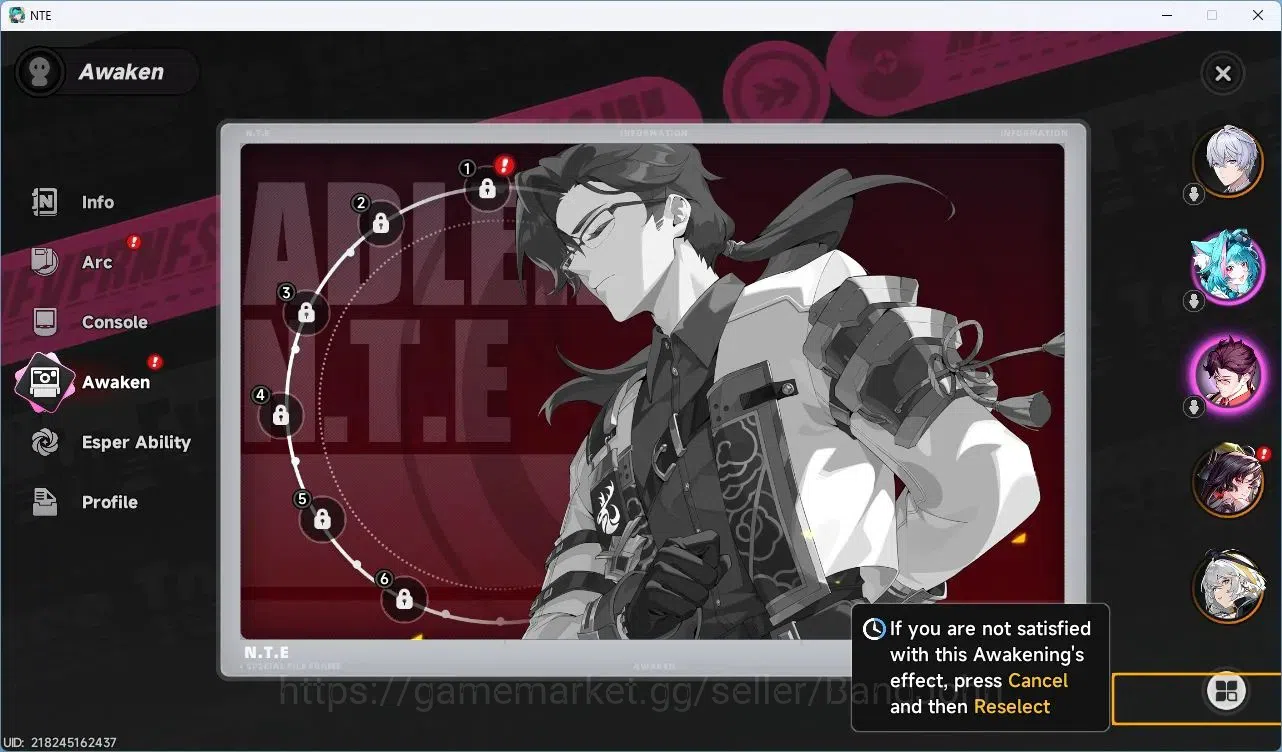 Neverness to Everness Accounts SEA | Starter Lv 3 | 2 SSR (Hathor,Hotori)+ 6 SR + image 10