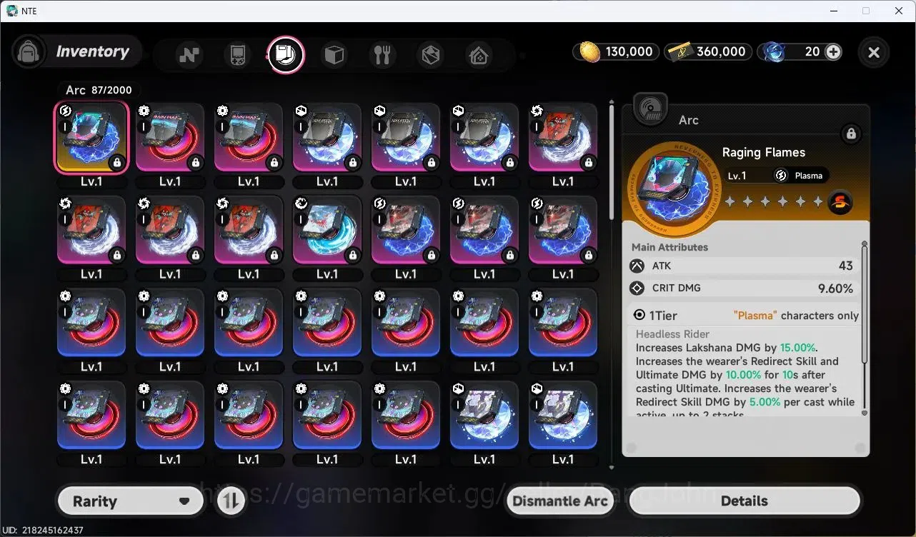 Neverness to Everness Accounts SEA | Starter Lv 3 | 2 SSR (Hathor,Hotori)+ 6 SR + image 8