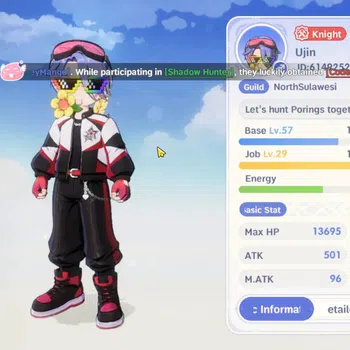 Ragnarok: The New World Accounts Sv Eddga | Unverif Email | Lv.57 Knight, ReadyRaid, 0 SSR Pet, 7875 Zeny+380K BoundZeny
