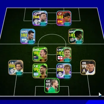 eFootball Accounts Legends & Iconic Players Android|Epic Marcelo x Naruto,Gerrard,Shevchenko,Nakamura|5 Show Time Kylian