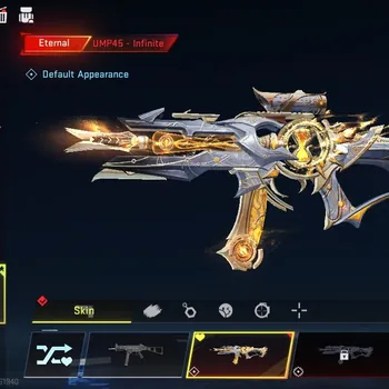 Blood Strike Accounts Collab Skin Asia|Eternal UMP45+2 Legendary Thompson-Pendulum,Nova Rebel Vogue+5 Striker | Rank Bronze