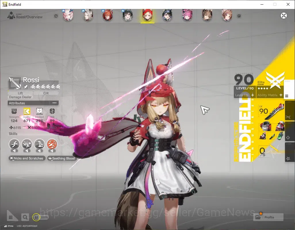 Arknights: Endfield Accounts ASIA|Lv 60|55k Oro+312 Ori|9 SSR (5 Limit)+16 (*6W image 3