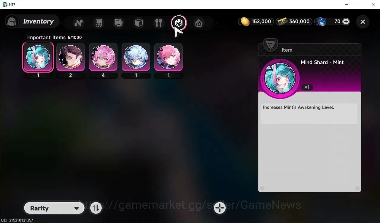 Neverness to Everness Accounts Global EUROPE HL 3| 3 SSR [Daffodill+Sign, Hathor, Fadia]| 5 SR [Adler,Haniel] |Male MC|Log 10