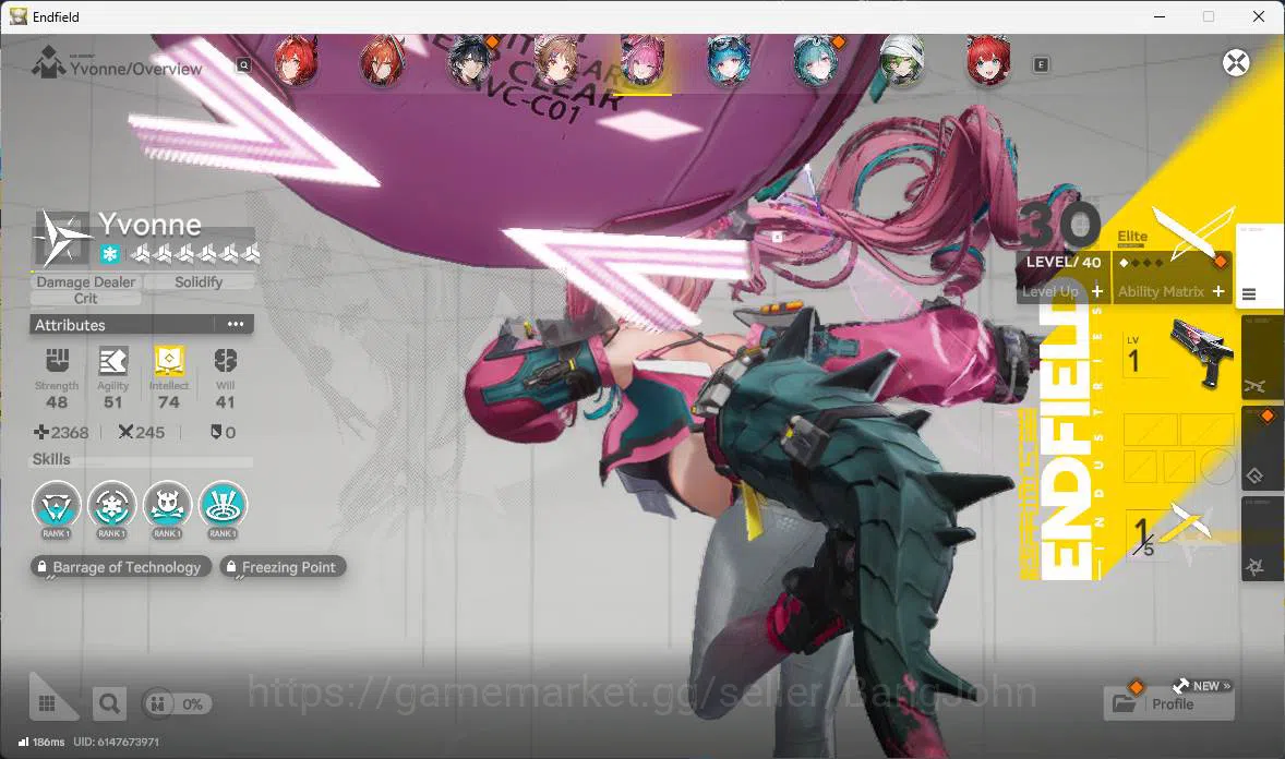 Arknights: Endfield Accounts NA EU |2Limit+1Sign |Laevatain Sign,Yvonne P1,Embe image 11