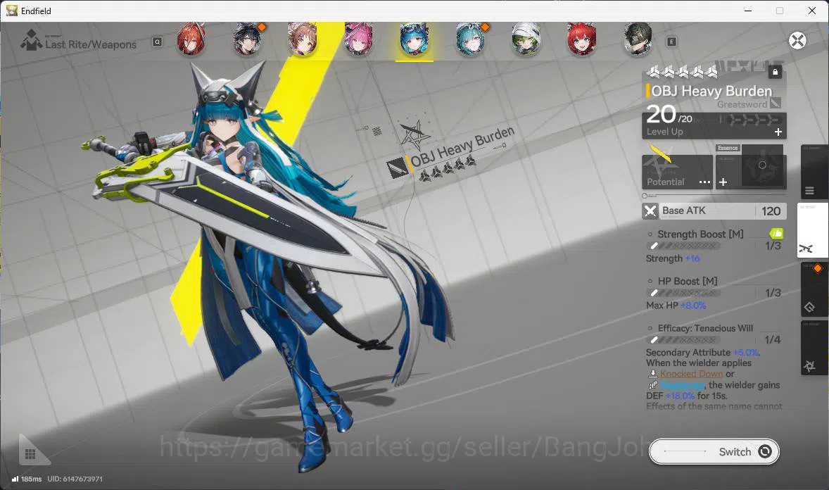 Arknights: Endfield Accounts NA EU |2Limit+1Sign |Laevatain Sign,Yvonne P1,Embe image 13