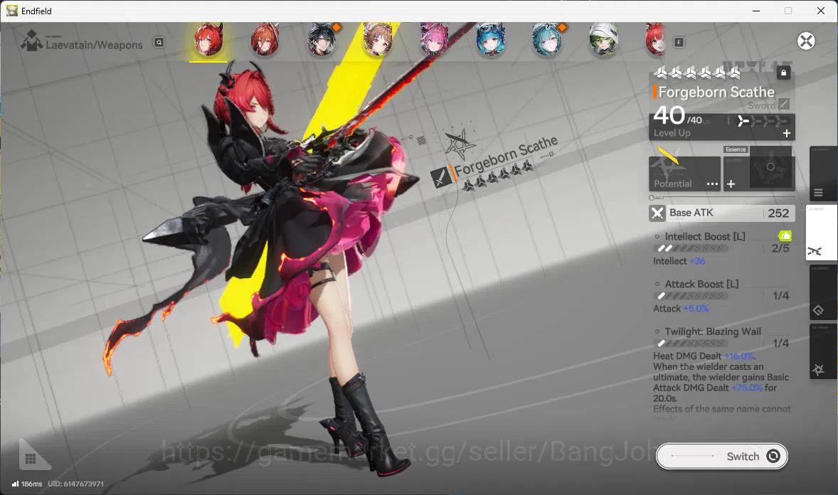 Arknights: Endfield Accounts NA EU |2Limit+1Sign |Laevatain Sign,Yvonne P1,Embe image 6
