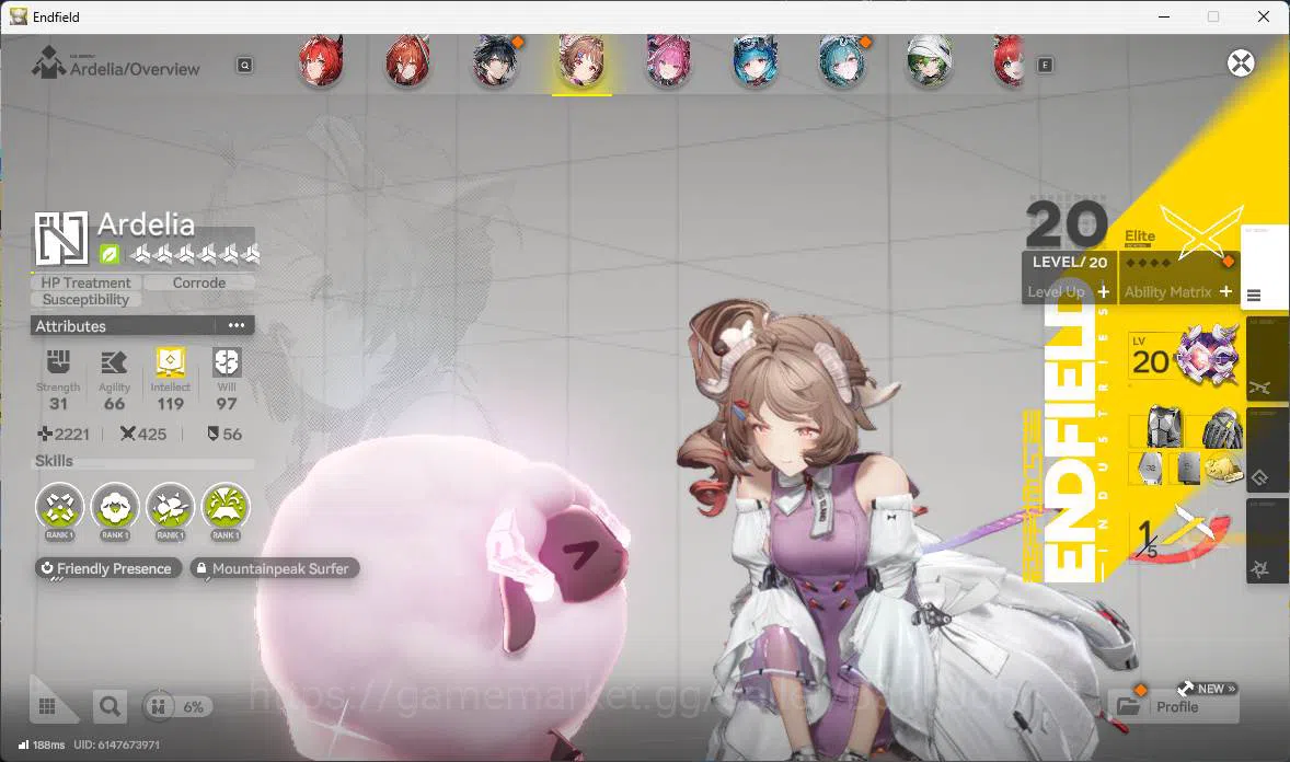 Arknights: Endfield Accounts NA EU |2Limit+1Sign |Laevatain Sign,Yvonne P1,Embe image 9