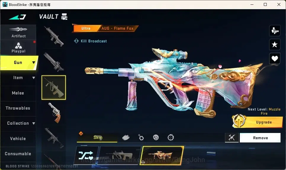 Blood Strike Accounts Others ASIA | 1 TR Gun: MCX|4 Ultra Guns|1 Enzo Striker: KRAKEN|3 Ultra Strikers|Check SS BS2032B 4