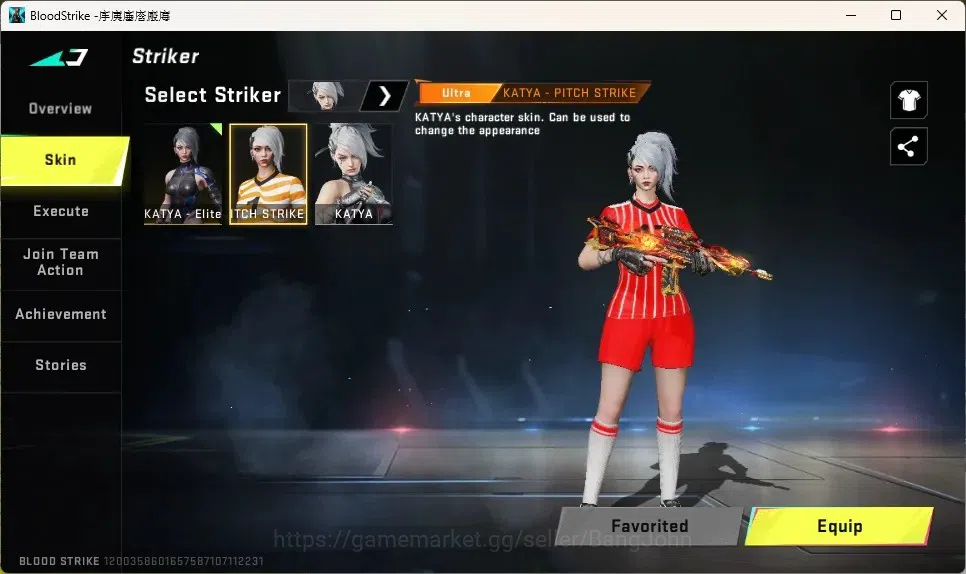Blood Strike Accounts Others ASIA | 1 TR Gun: MCX|4 Ultra Guns|1 Enzo Striker: KRAKEN|3 Ultra Strikers|Check SS BS2032B 7