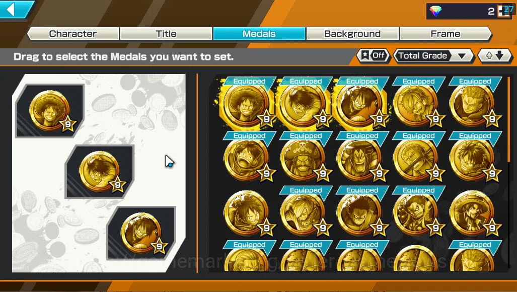 One Piece Bounty Rush Accounts Global| 2 EX |King of the Pirates Gol D.Roger,Daim image 3