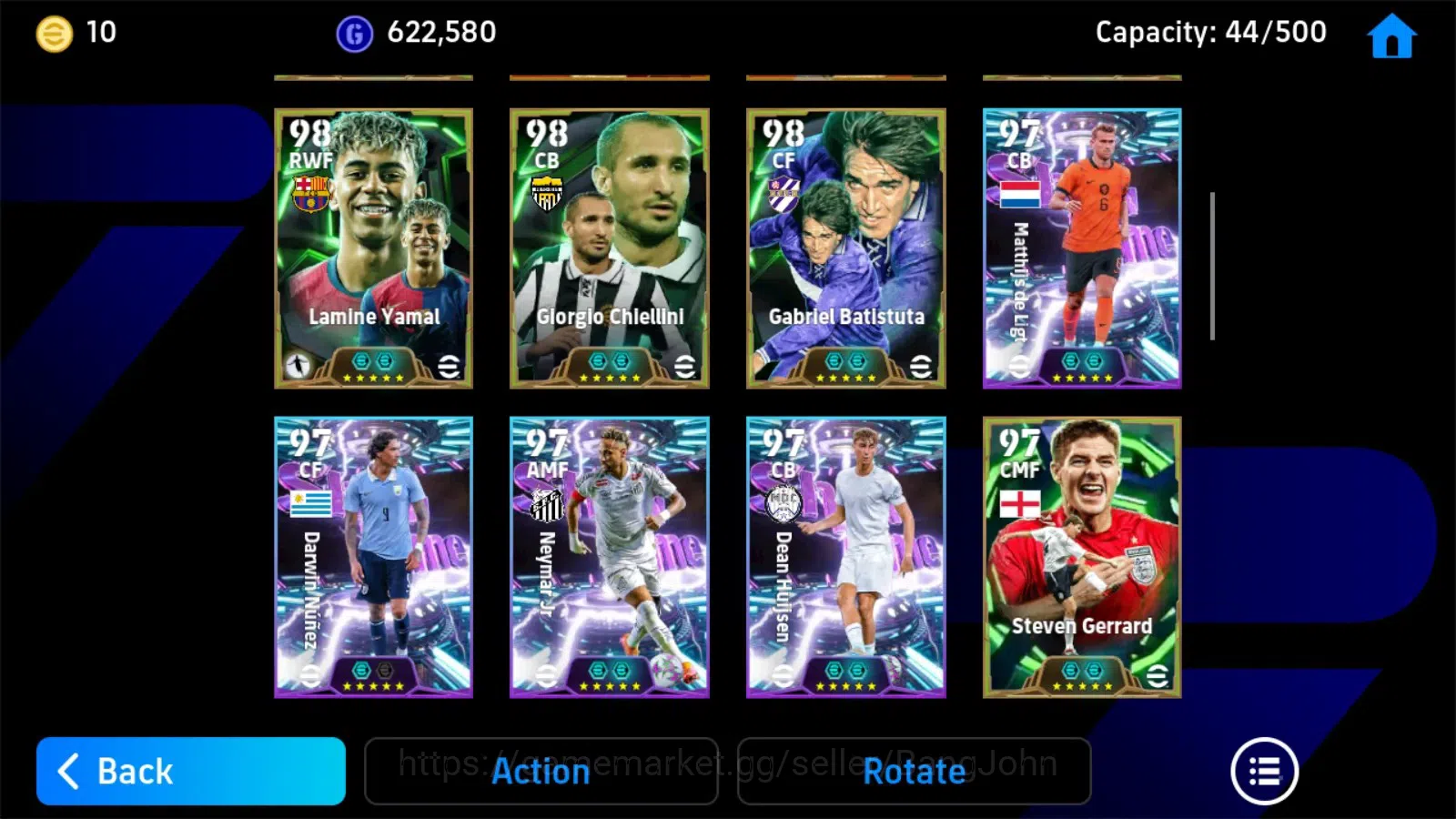 eFootball Accounts Mobile|PW 3213|Steven Gerrard BigT,Frank Rijkaard  image 4