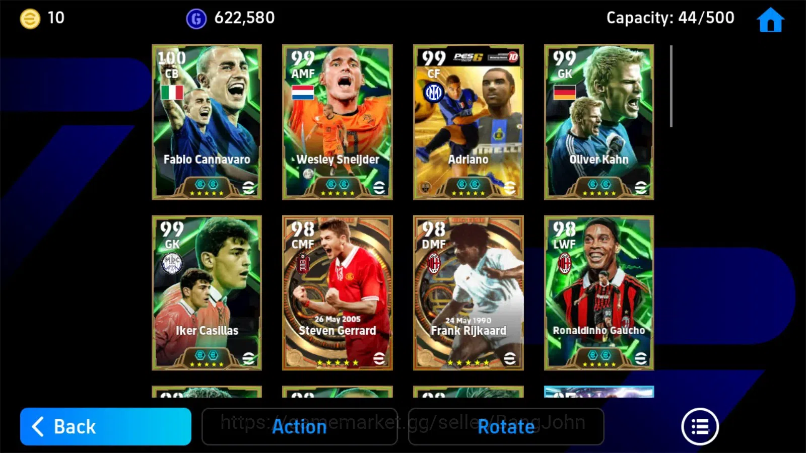 eFootball Accounts Mobile|PW 3213|Steven Gerrard BigT,Frank Rijkaard  image 5