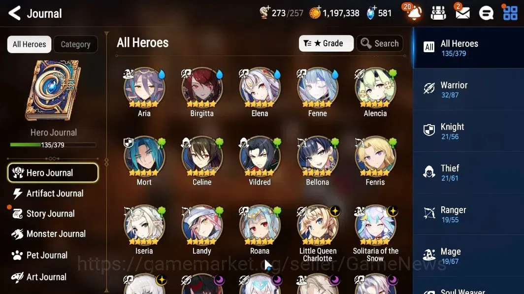 Epic Seven Accounts Global|UnVerif|7 ML(OT Scales,BHwayoung,DLilibet,H image 6