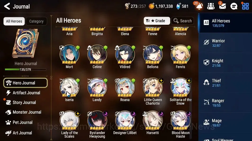 Epic Seven Accounts Global|UnVerif|7 ML(OT Scales,BHwayoung,DLilibet,H image 7