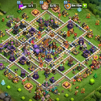 Clash of Clans Accounts High-End TH 18 ➤BUYER MAIL TRANSFER➤BEST WALL AND DEFENCE EVERYTHING GOOD➤HERO: 53/66/45/26/18/4
