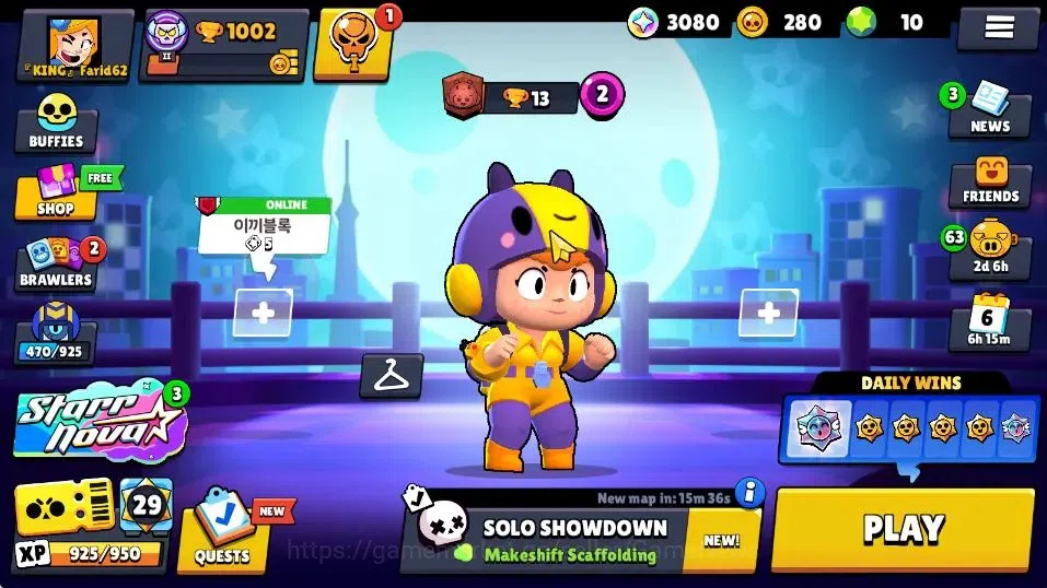 Brawl Stars Accounts 1002 Trophy | 14 Brawlers 2 Max Lvl (Shelly, Colt) image 1