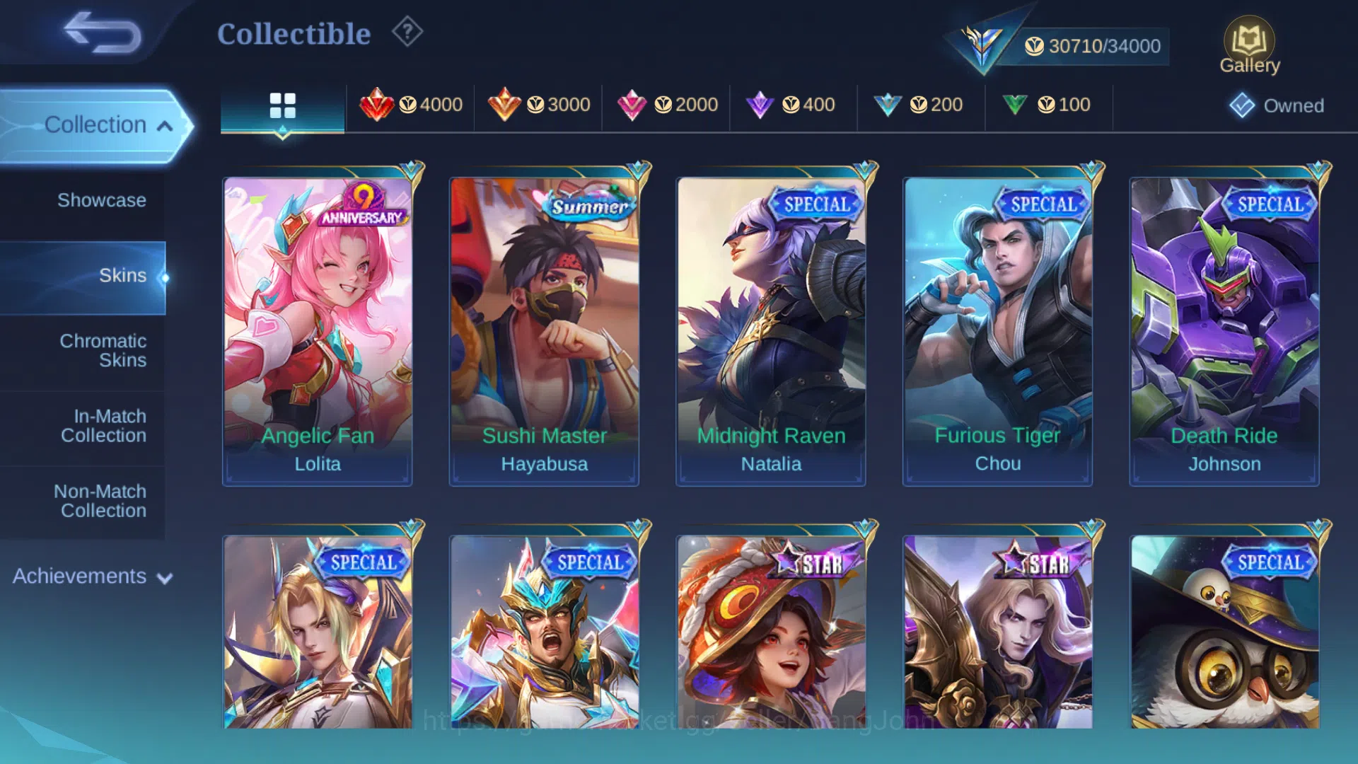 Mobile Legends: Bang Bang Accounts Spec MM | Prime Grangger | Blazing Claude | Dragon image 10