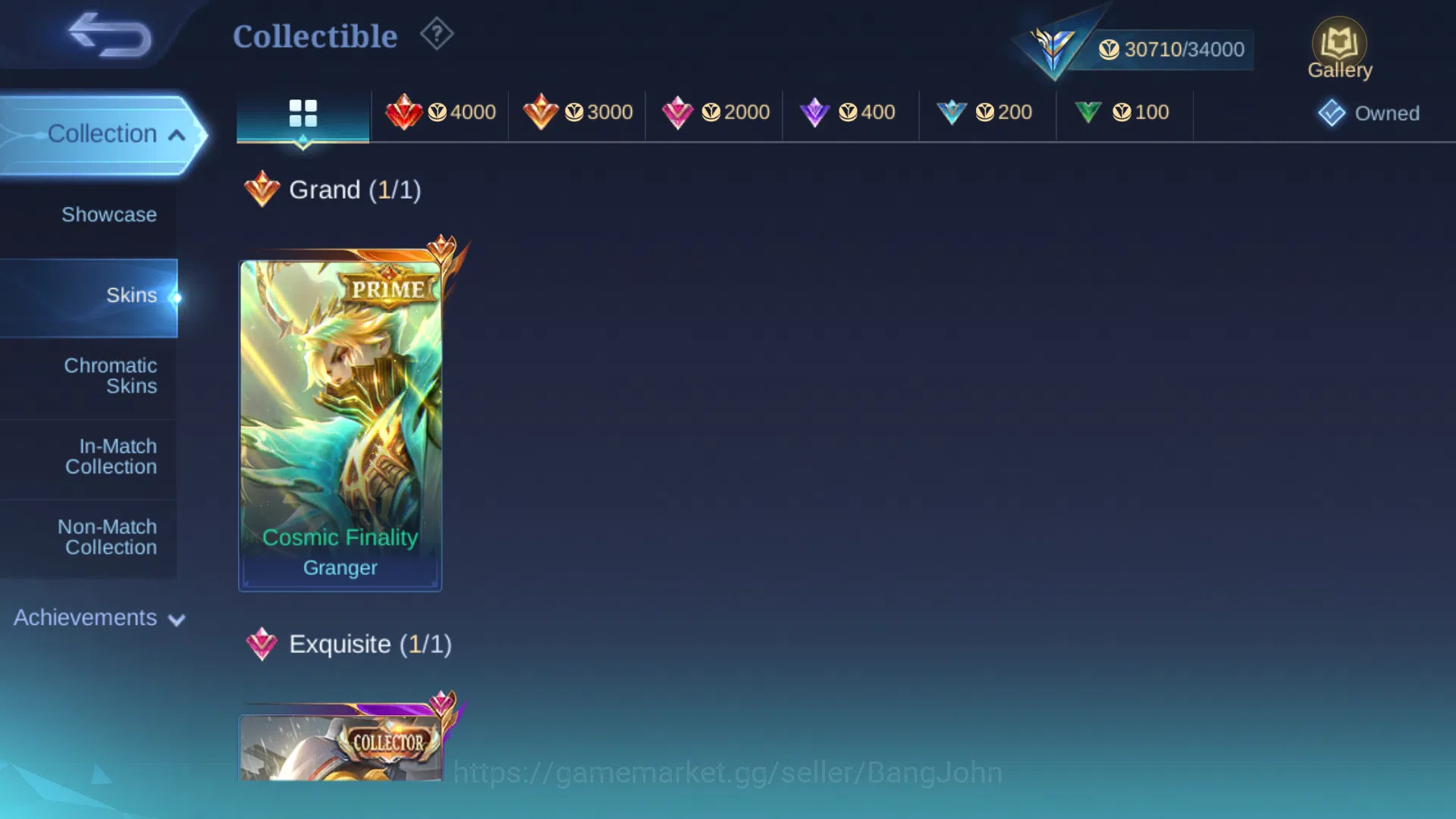 Mobile Legends: Bang Bang Accounts Spec MM | Prime Grangger | Blazing Claude | Dragon image 4