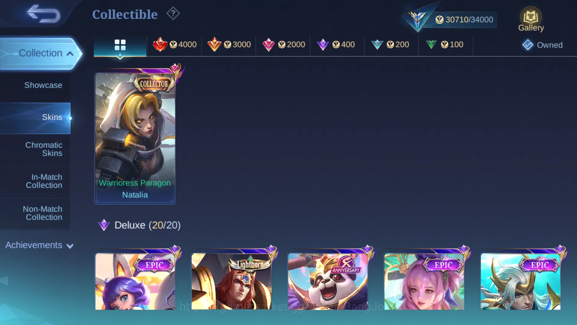 Mobile Legends: Bang Bang Accounts Spec MM | Prime Grangger | Blazing Claude | Dragon image 5