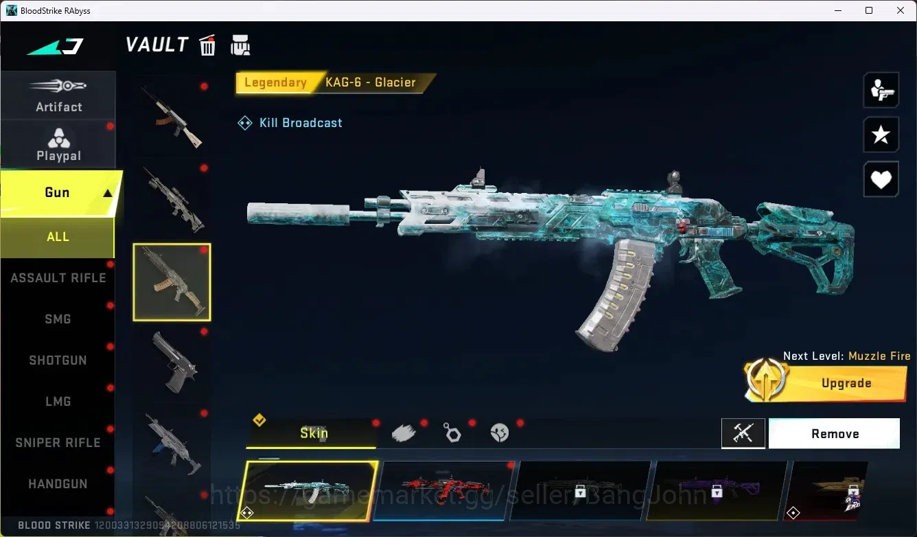 Blood Strike Accounts ASIA |1 EVO: FAL-Evolved Draco |1 Eternal AUG - Em image 6