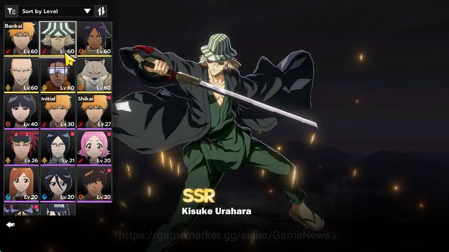 BLEACH: Soul Resonance Accounts [Nuverse SEA Server]|Lv40|7 SSR[Urahara+Sign,Ichig image 13