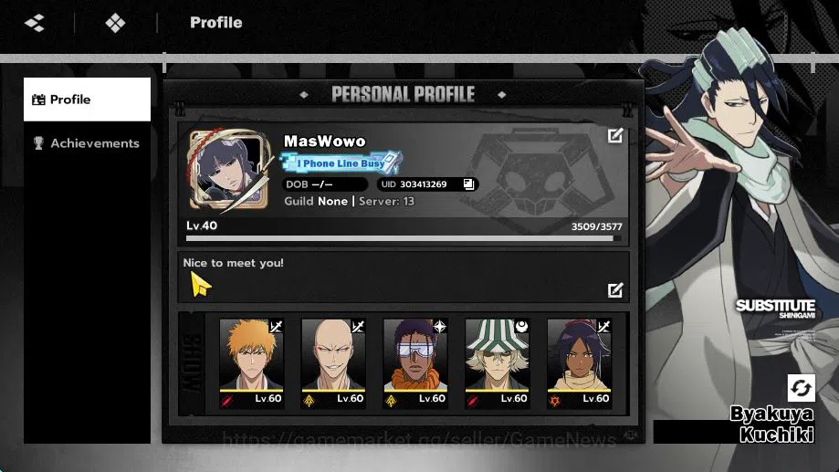 BLEACH: Soul Resonance Accounts [Nuverse SEA Server]|Lv40|7 SSR[Urahara+Sign,Ichig image 15