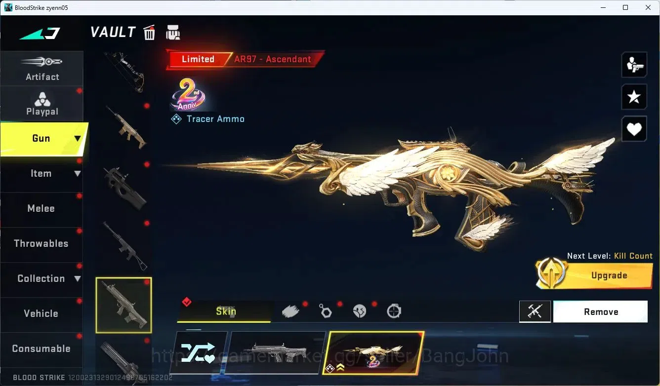Blood Strike Accounts ASIA| EVO BLEACH ETHAN|4 7DS|1 AOT|7 Ultra Striker image 13